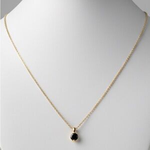 Onyx Pendant Necklace